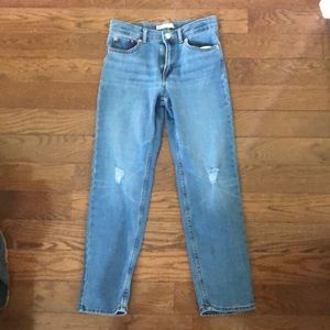 Levi’s low pro medium wash straight leg jeans - big kids 10 regular